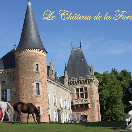 Château de la Forie Saint-Etienne-sur-Usson Exterior foto